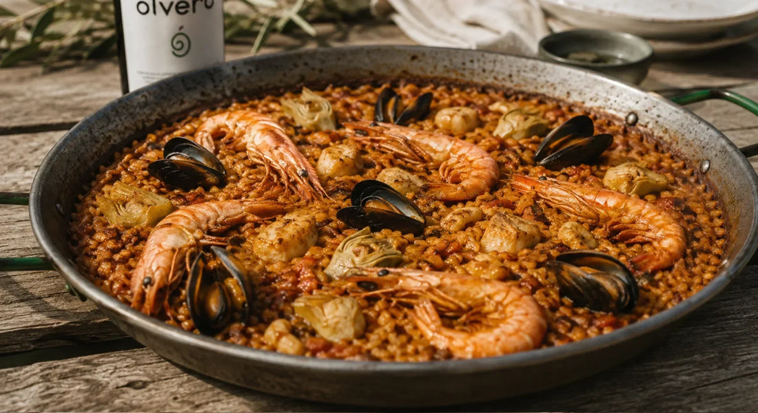 🥘 Paella de Marisco de Jose Luís