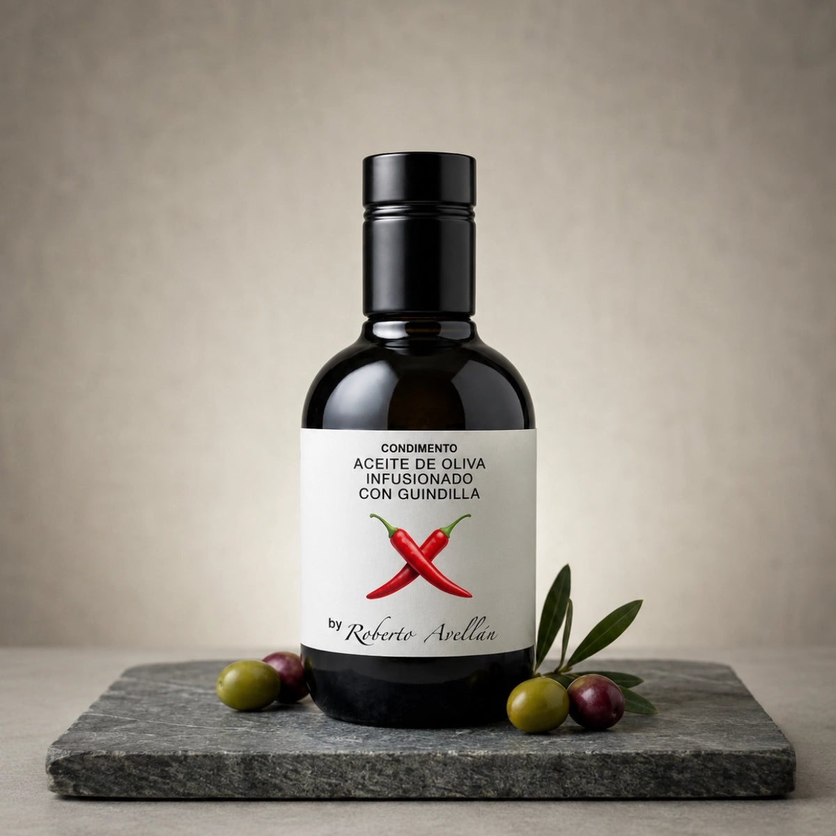 Aceite de oliva virgen extra con Guindilla picante · 250 ml